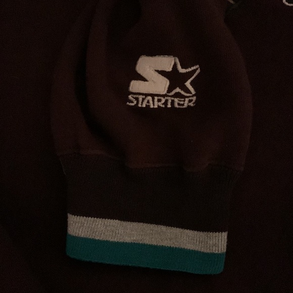 VINTAGE Starter Mighty Ducks Officially Licensed NHL Pullover Sweater - US M - Picture 4 of 6